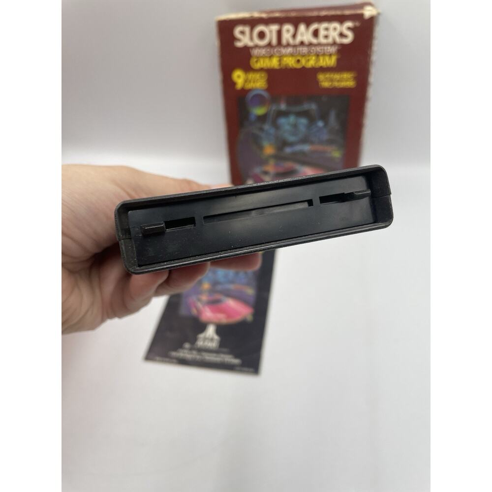 Slot Racers Atari 2600 1978 - CIB - Tested - Picture 7 of 10